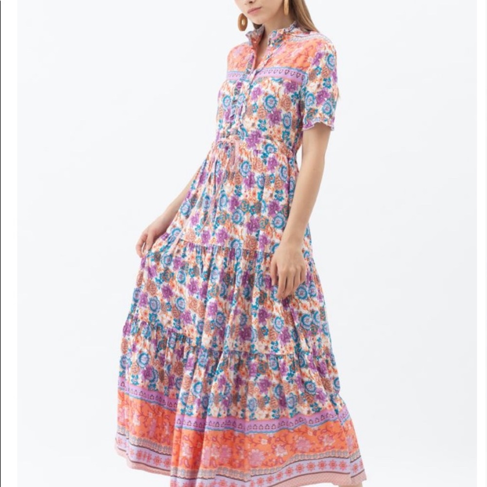 Maxi floral dress